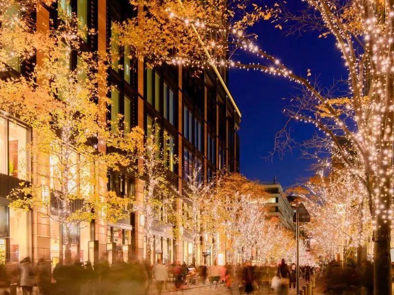 日比谷 hibiya magic time illumination 2023日比谷每年年末大街都會